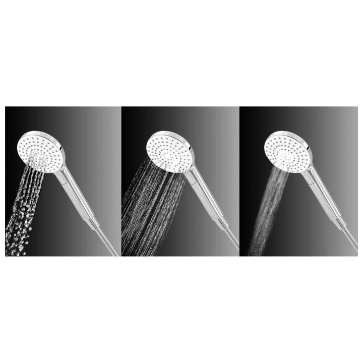 Douchette ronde - IDEALRAIN EVO - 11 cm 3J - Chrome - Ideal Standard