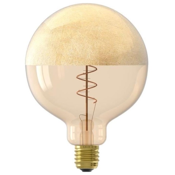 Ampoule LED E27 - CALEX - XXL SPECIALS G125 - Filament simple spirale