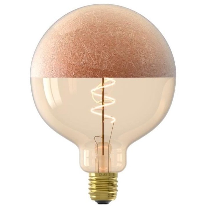 Ampoule LED E27 - CALEX - XXL SPECIALS G125 - Filament simple spirale