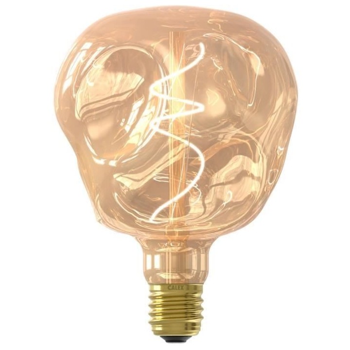 Ampoule LED E27 - CALEX - G125 NEO ORGANIC - Filament flexible - 4 W -