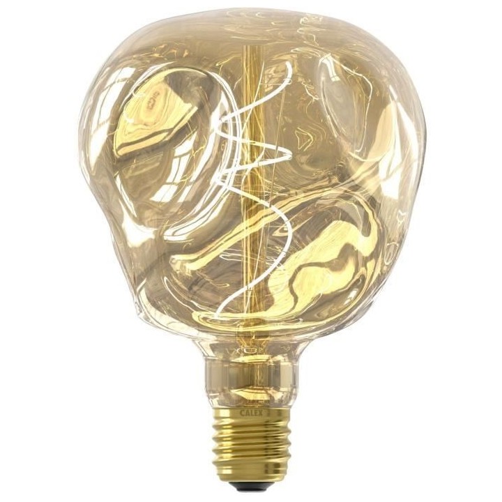 Ampoule LED E27 - CALEX - G125 NEO ORGANIC - Filament flexible - 4 W -