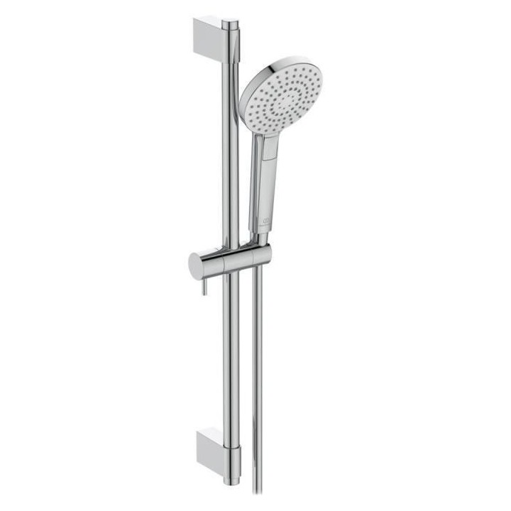 Ensemble de douche - IDEALRAIN EVO - barre 60 cm et douchette ronde 11
