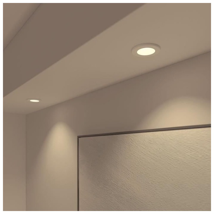 Spot encastrable LED - CALEX - SMART HALO DOWNLIGHT - 500 ml - Blanc