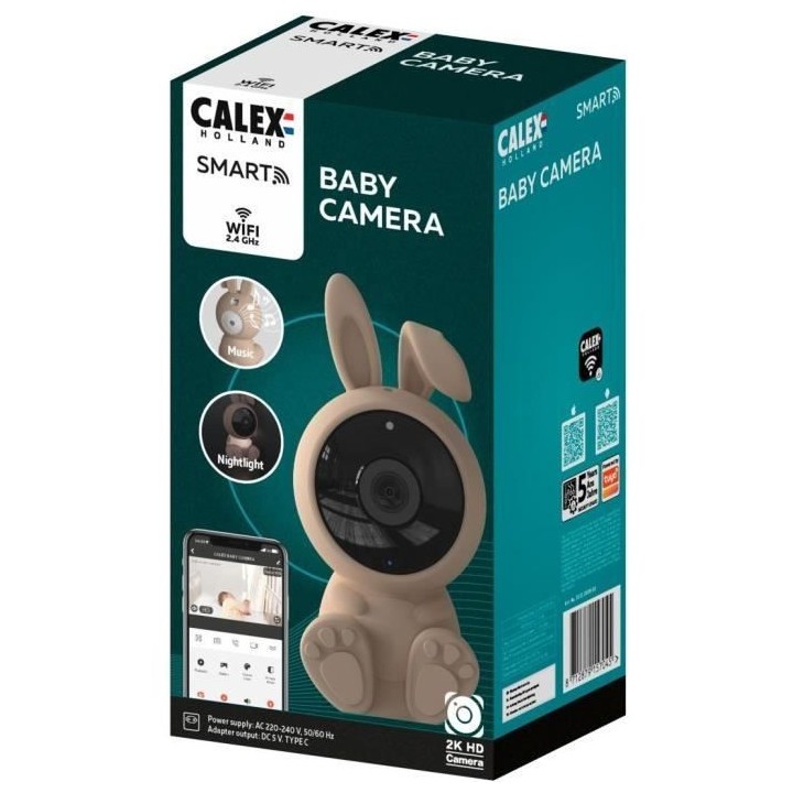 Caméra bébé intelligente - CALEX - Full HD - 1080P