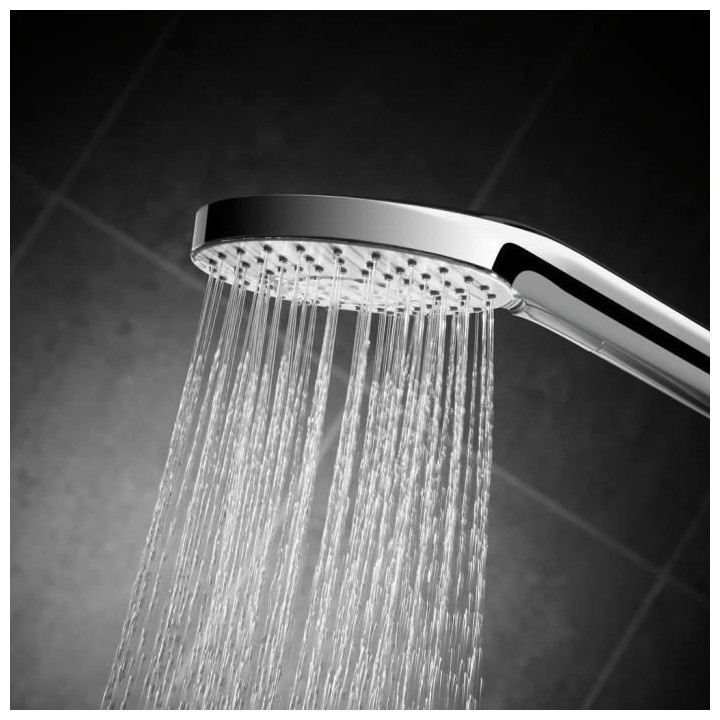 Ensemble de douche - IDEALRAIN EVO - barre 60 cm et douchette ronde 11