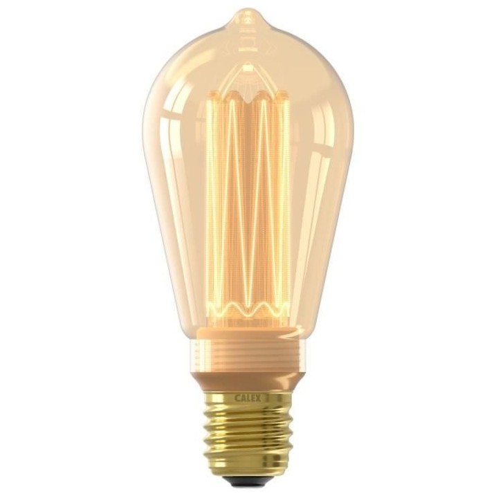 Ampoule LED E27 - CALEX - GLASSFIBER RUSTIC ST64 - 3,5 W - 120 lm - 18