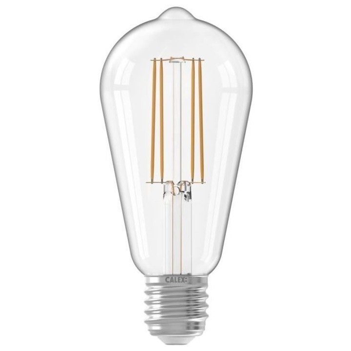 Ampoule LED E27 - CALEX - RUSTIC ST64 - Filament droit - 4,5 W - 470 l