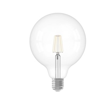 Ampoule LED E27 - CALEX - GLOBE G125 - Filament droit - 4,5 W - 470 lm