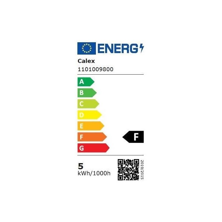 Ampoule LED E27 - CALEX - GLOBE G125 - Filament droit - 4,5 W - 470 lm