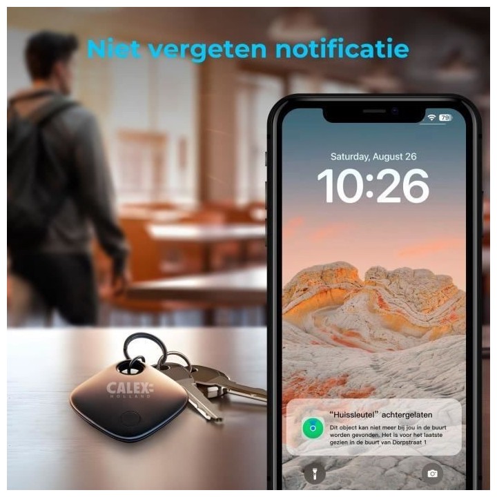 Smart tag - CALEX - Bluetooth tracker - Compatible avec Apple