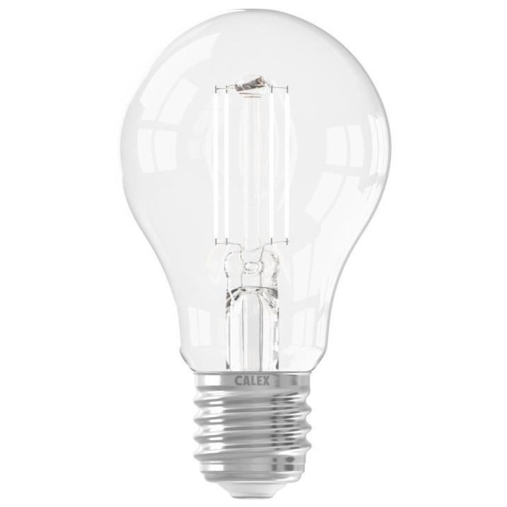 Ampoule LED E27 - CALEX - STANDARD A60 - Filament droit - 7 W - 806 lm
