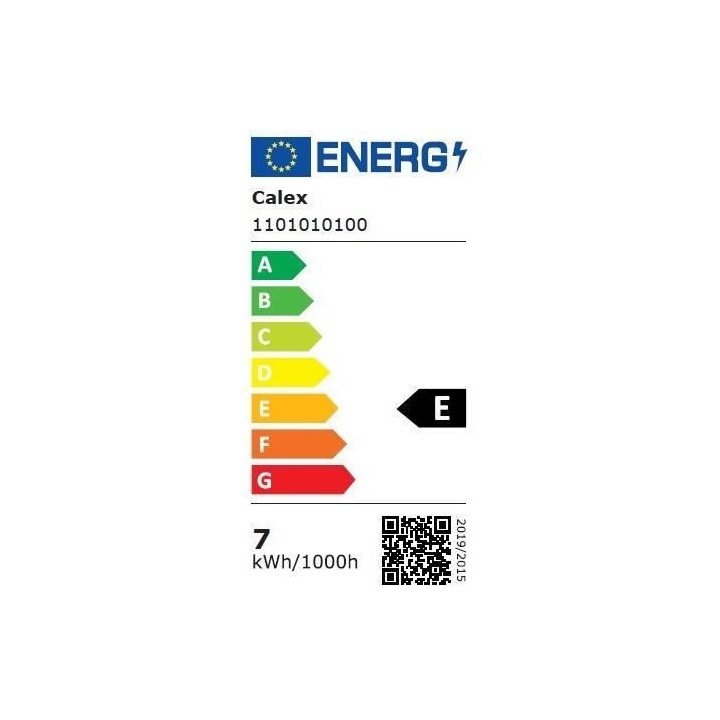 Ampoule LED E27 - CALEX - STANDARD A60 - Filament droit - 7 W - 806 lm