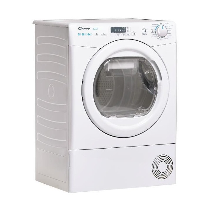 Seche-linge pompe a chaleur CANDY Smart CSE H10A1LE-47 - 10 kg - Conne