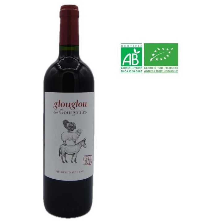 Château des Caraguilhes Cuvée Glouglou 2023 Pays d'Oc - Vin rouge de