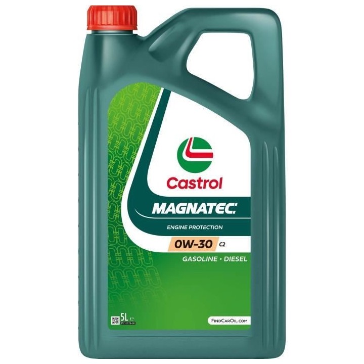 Huile moteur - CASTROL - Magnatec 0W-30 C2 - 5L