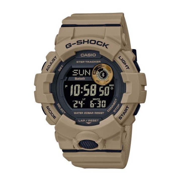 Montre sport CASIO G-Shock GBD-800UC-5ER beige - Bluetooth, étanche 2