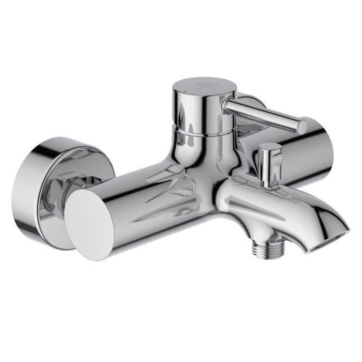 Mitigeur bain-douche mural - KOLVA - Chrome - Ideal Standard