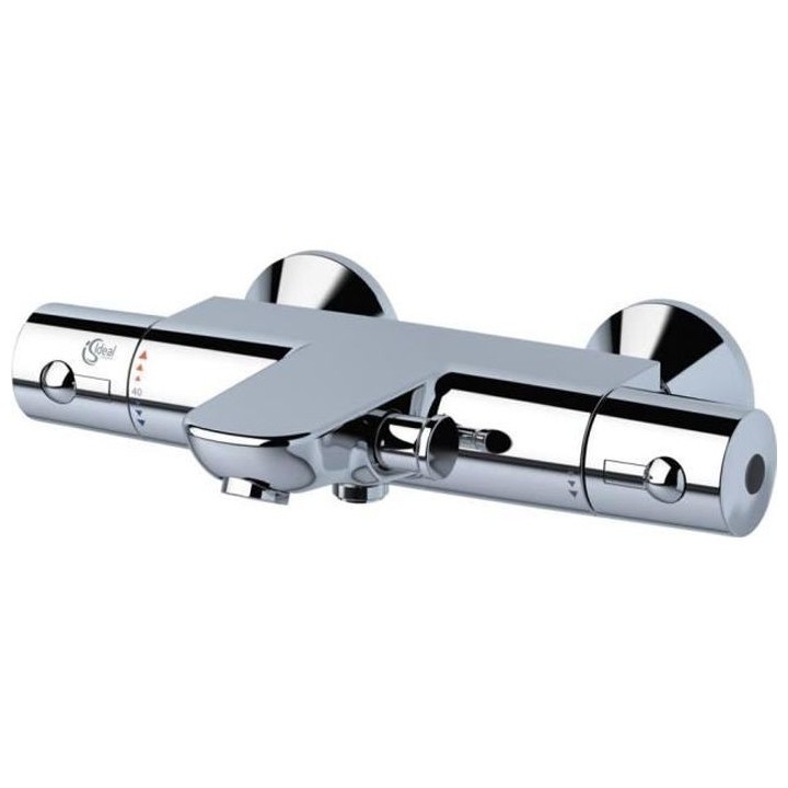 Mitigeur thermostatique bain-douche mural - CERATHERM 50 - Chrome - Id