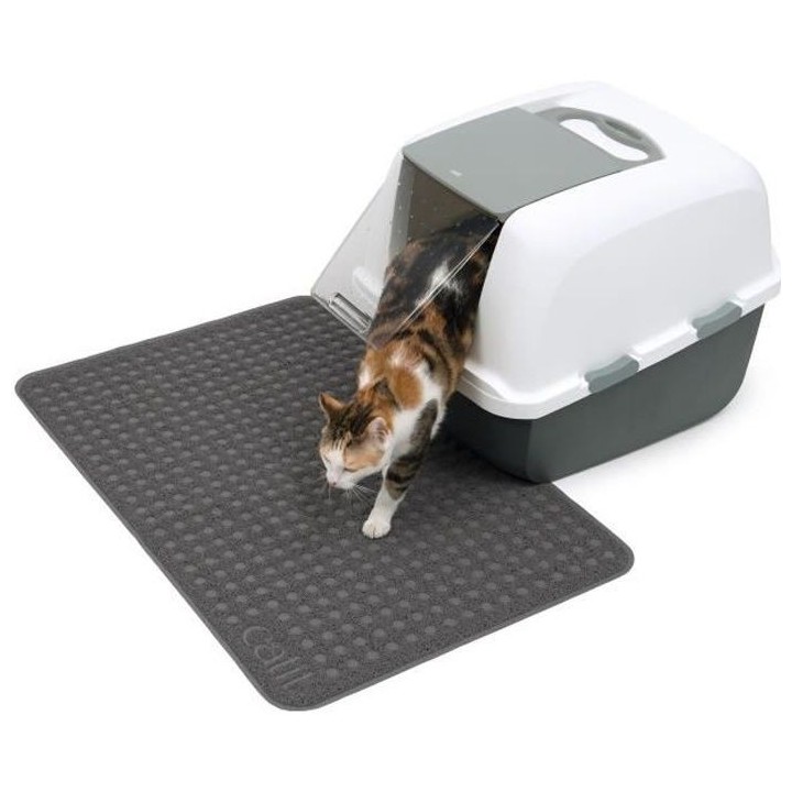 CAT IT Tapis pour bac a litiere - Grand format - 90 x 60 cm (35,5 x 23