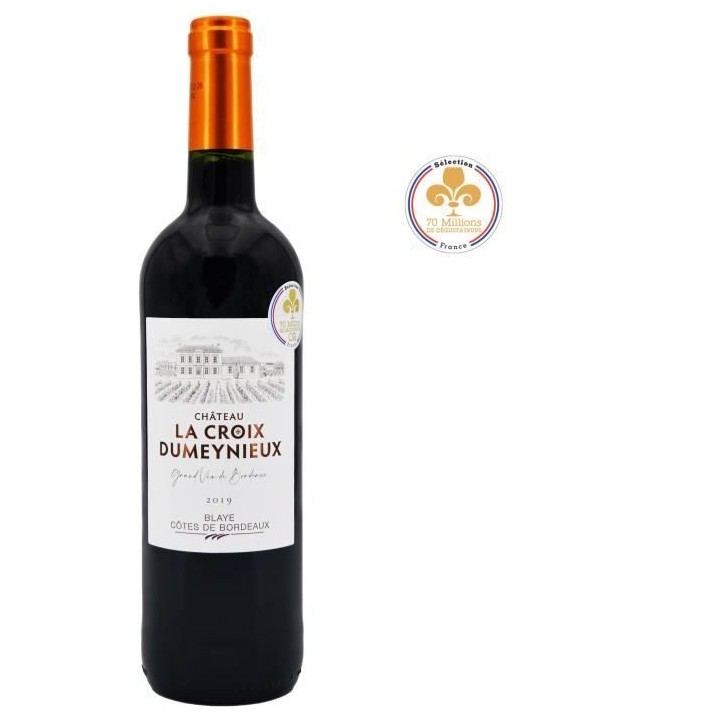 Château La Croix Dumeynieux 2019 Blaye Côtes de Bordeaux - Vin rouge