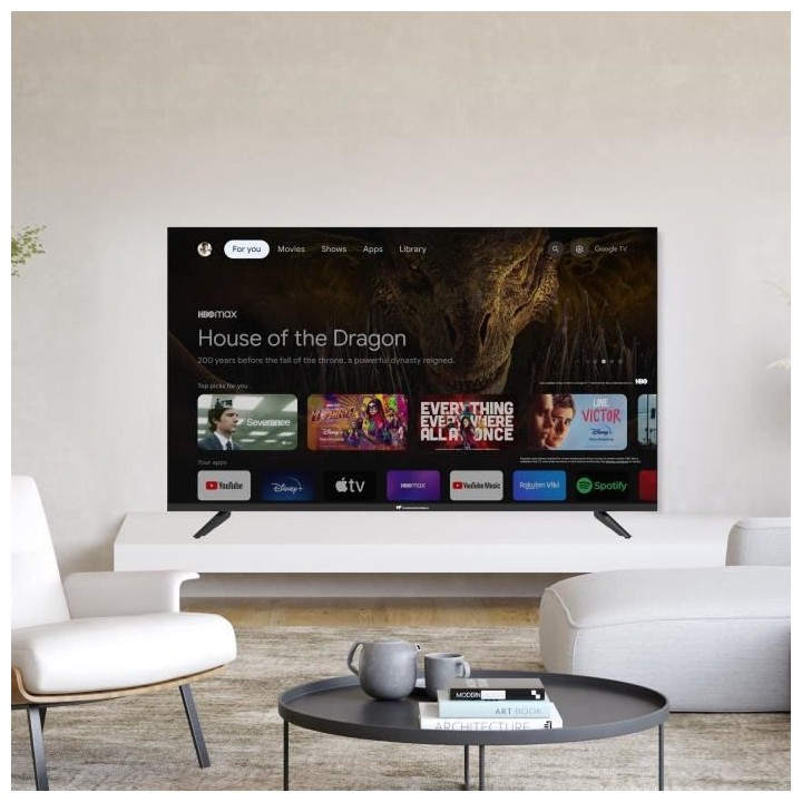 TV LED - CONTINENTAL EDISON - CELED43SGQLD24B6 - 43'' (109 cm) - QLED