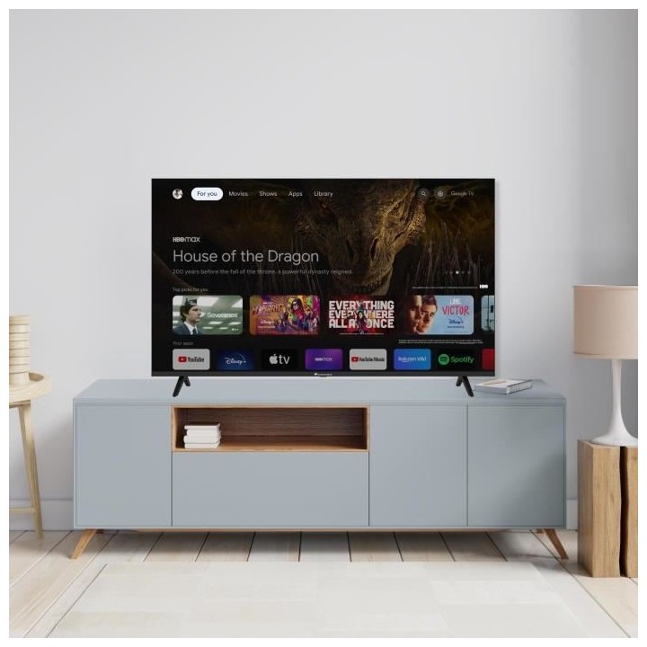CONTINENTAL EDISON - CELED65SGQLD24B6 - TV QLED UHD 4K 65 (164 cm) - S
