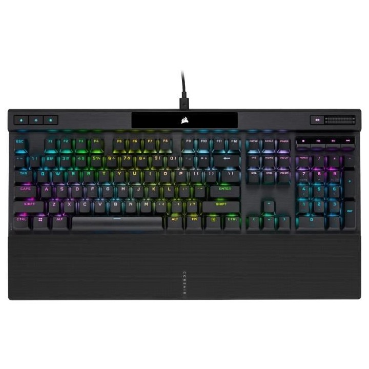 CORSAIR Clavier mécanique gaming K70 RGB PRO MX SPEED (CH-9109414-FR)