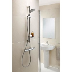 Mitigeur thermostatique douche mural - CERATHERM 200 - Chrome - Ideal Standard - NF