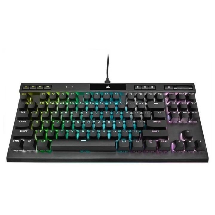 CORSAIR Clavier gamer K70 TKL RGB CS MX Red (CH-9119010-FR)