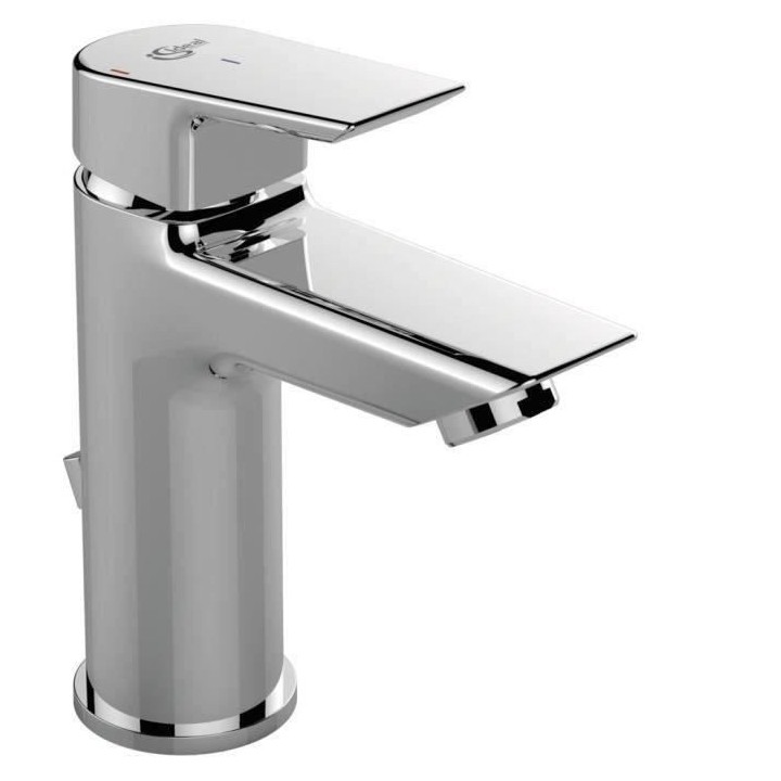 Mitigeur lavabo monocommande - TESI - Chrome - Ideal Standard - NF