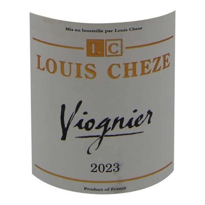 Maison Louis Cheze 2023 Collines Rhodaniennes Viognier - Vin blanc de