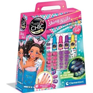 Clemetnoni - Kit manucure panthosphorescent pour enfant - Vernis, faux