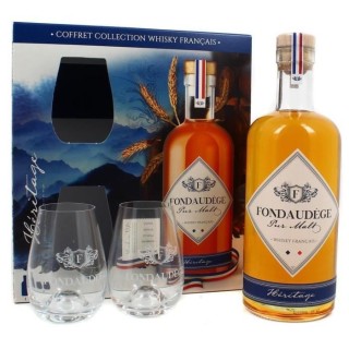 Fondaudege - Héritage - Coffret Whisky Pur Malt 40,0% Vol. 70cl + 2 v