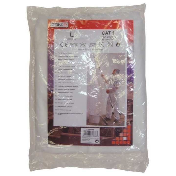 Combinaison de protection - CON:P - 4555500 - Jetable - Taille L - Pol