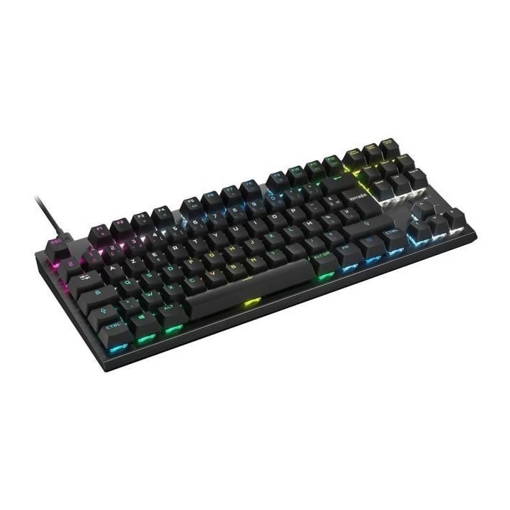 Clavier Corsair gaming mécanique-optique K60 RGB PRO TKL OPX