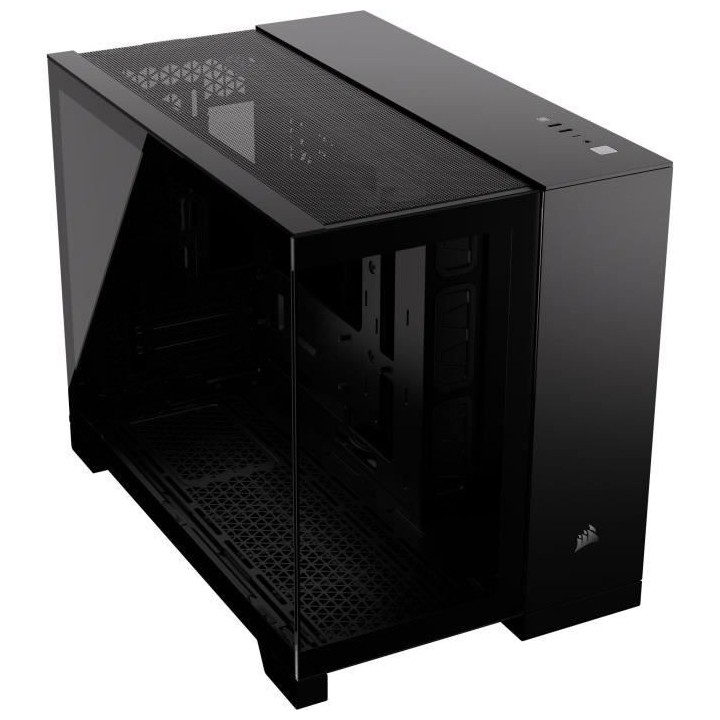 Boîtier PC - CORSAIR - 2500X Tempered Glass Micro ATX Dual Chamber -