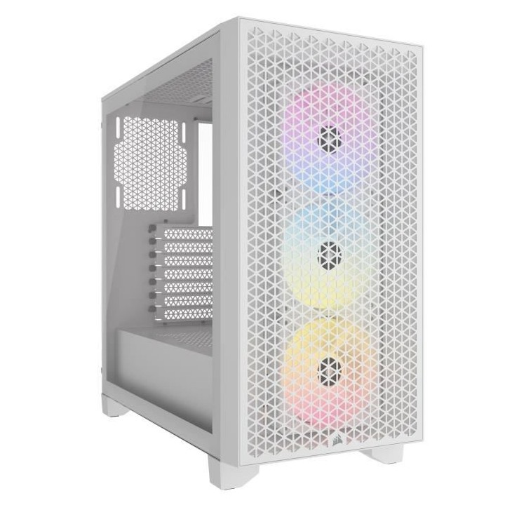 Boitier PC - CORSAIR - 3000D RGB AIRFLOW - ATX Moyen-tour - 3 ventilat