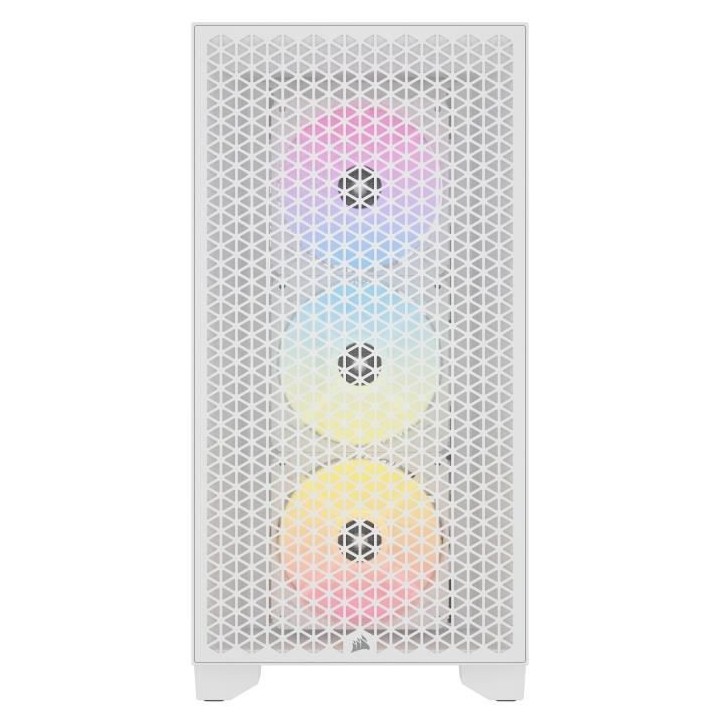 Boitier PC - CORSAIR - 3000D RGB AIRFLOW - ATX Moyen-tour - 3 ventilat