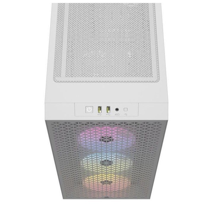 Boitier PC - CORSAIR - 3000D RGB AIRFLOW - ATX Moyen-tour - 3 ventilat