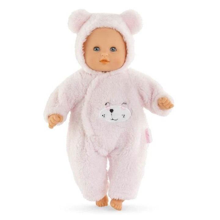 Mon Premier Poupon COROLLE - Bébé Calin Ourson d'Amour - 30 cm - 2 a