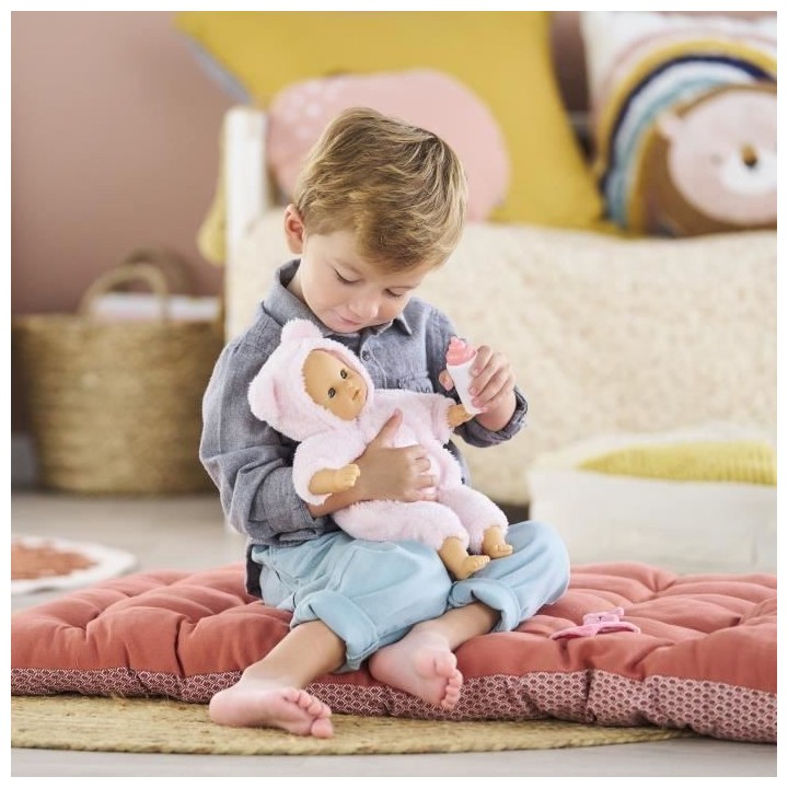 Mon Premier Poupon COROLLE - Bébé Calin Ourson d'Amour - 30 cm - 2 a