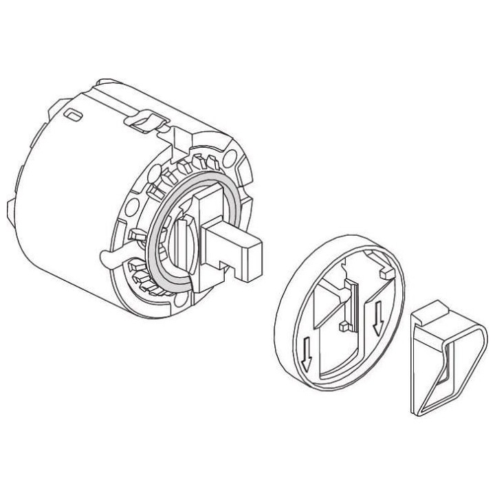 Cartouche d'eau - click technology - Diametre 47 mm - Ideal Standard