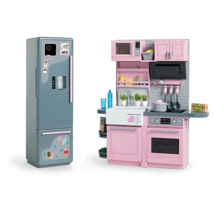 Cuisine interactive pour poupée Ma Corolle - COROLLE - 70 accessoires