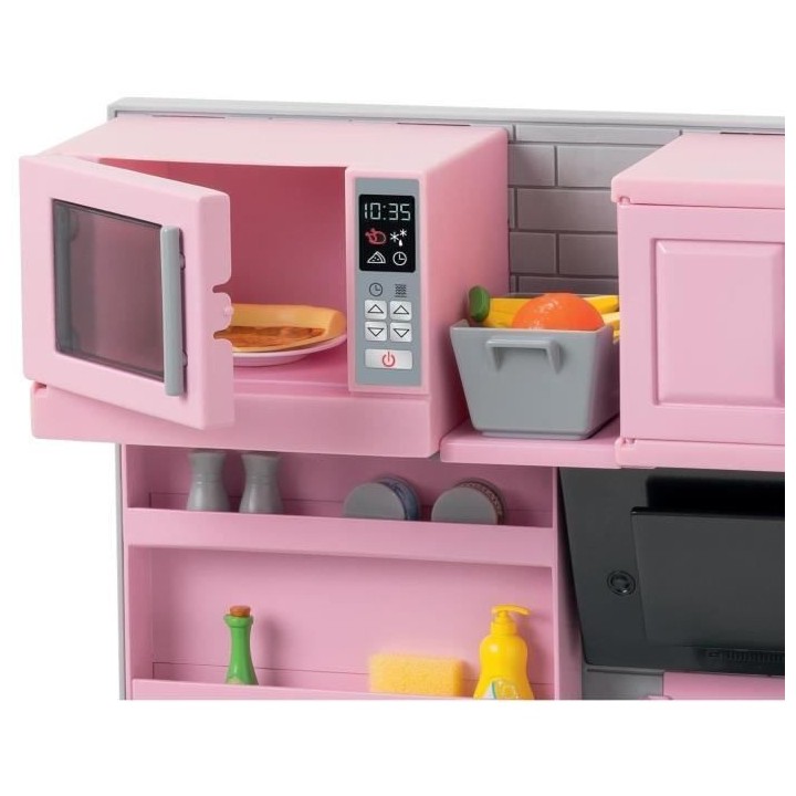 Cuisine interactive pour poupée Ma Corolle - COROLLE - 70 accessoires