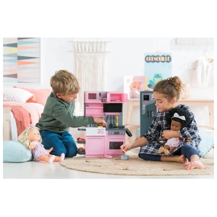 Cuisine interactive pour poupée Ma Corolle - COROLLE - 70 accessoires