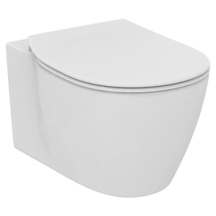 Pack WC suspendu Connect Space - Gain de place - Abattant frein de chu