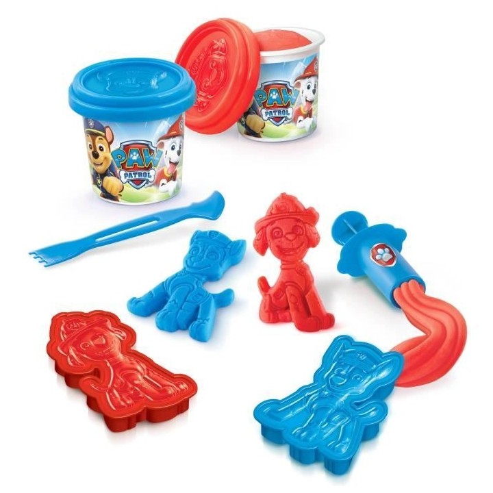 Sac a dos Pat Patrouille garni de pâte a modeler et accessoires - Loi