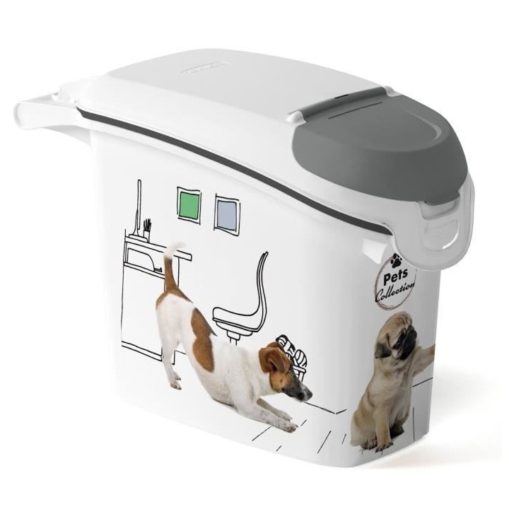 Curver PetLife boîte a croquettes pour chiens 6 kg 23 x 50 x 36 cm