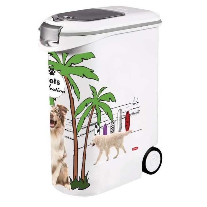 Boite pour les croquettes Curver PetLife 20 kg conteneur de stockage d