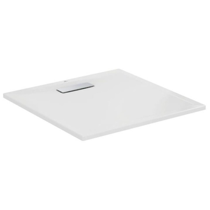 Receveur de douche extra plat 80x80 cm - UltraFlat New - blanc - Ideal
